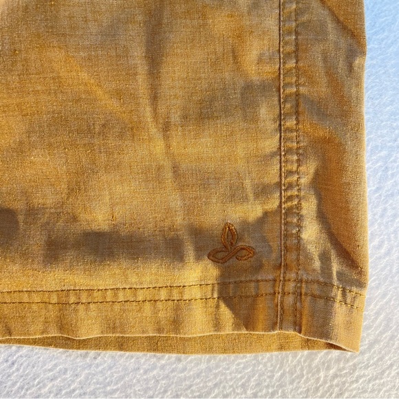 Prana Mens Hemp Blend Furrow Shorts Size 34W X 11L Style# M3FURR113 - Picture 4 of 16